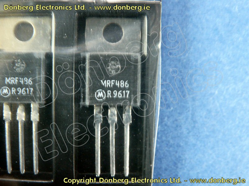 MRF 486 NPNSILICON RFPOWER TRANSISTOR 40W/30MHz / 28V... US Site
