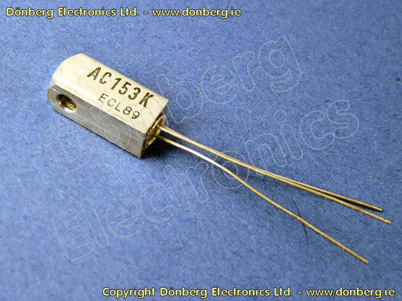 Semiconductor AC153 (AC 153) TRANSISTOR GERMANIUM PNP / 32V / 2A
