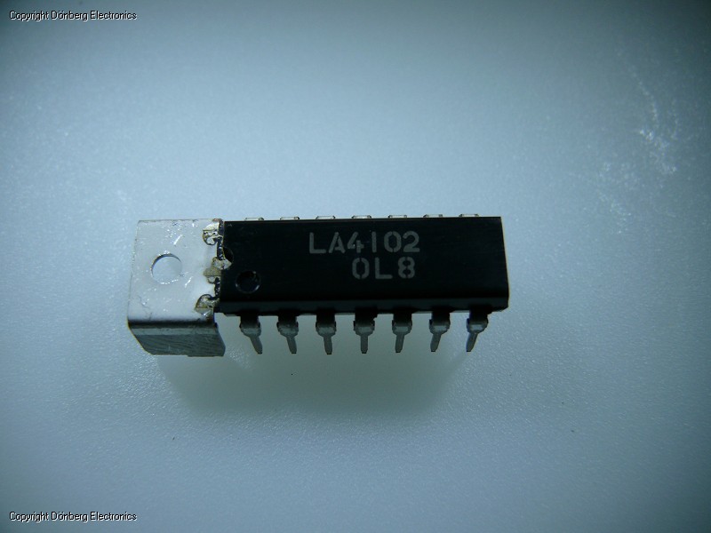Semiconductor: LA4102 (LA 4102) - 2.1W POWER AMPLIFIER 14P - US$ Site
