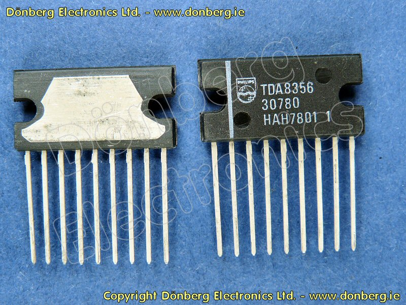 Semiconductor: TDA8356 (TDA 8356) - TV-DEFLECTION AMP 120KHZ / 25V - US ...